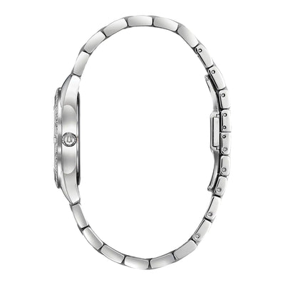 Bulova Ladies Diamond & Mother Of Pearl Dial on Stainless Steel Bracelet