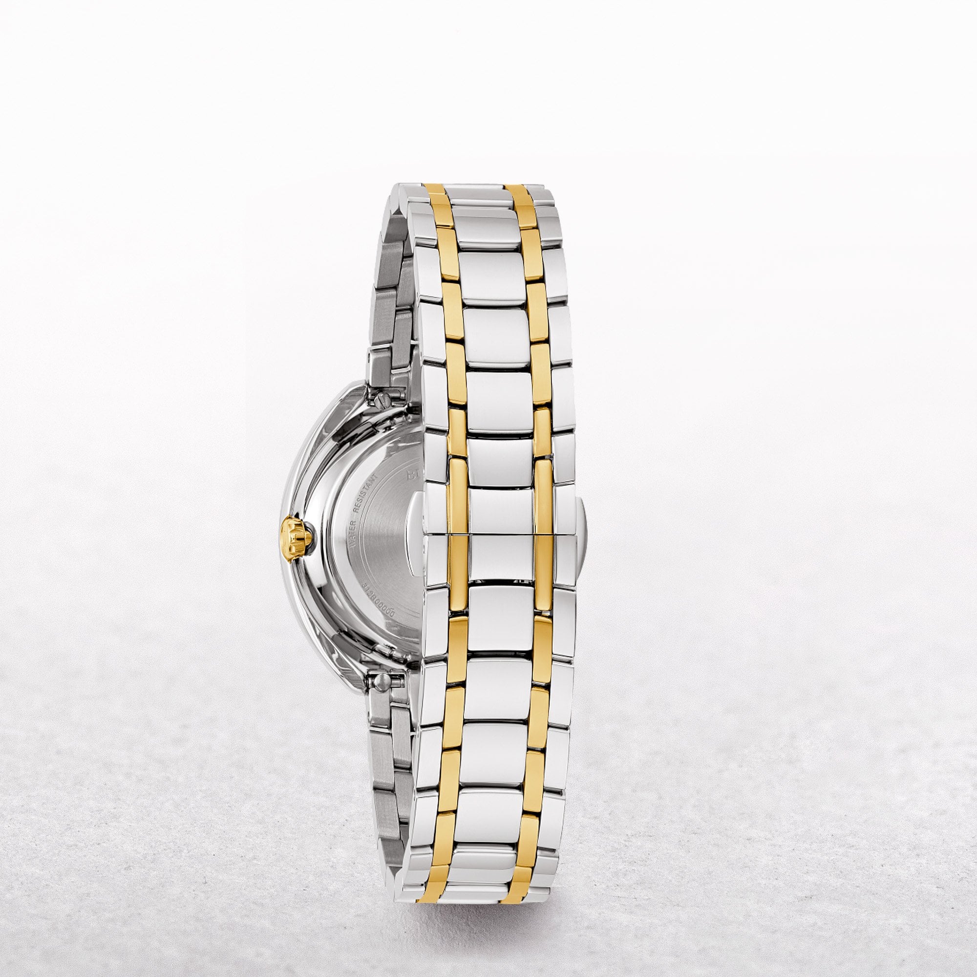 Bulova Ladies Duality Watch with White Dial on an Interchangeable Bracelet