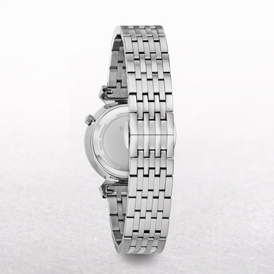 Bulova Ladies Regatta Watch with White Dial on a Stainless Steel Strap
