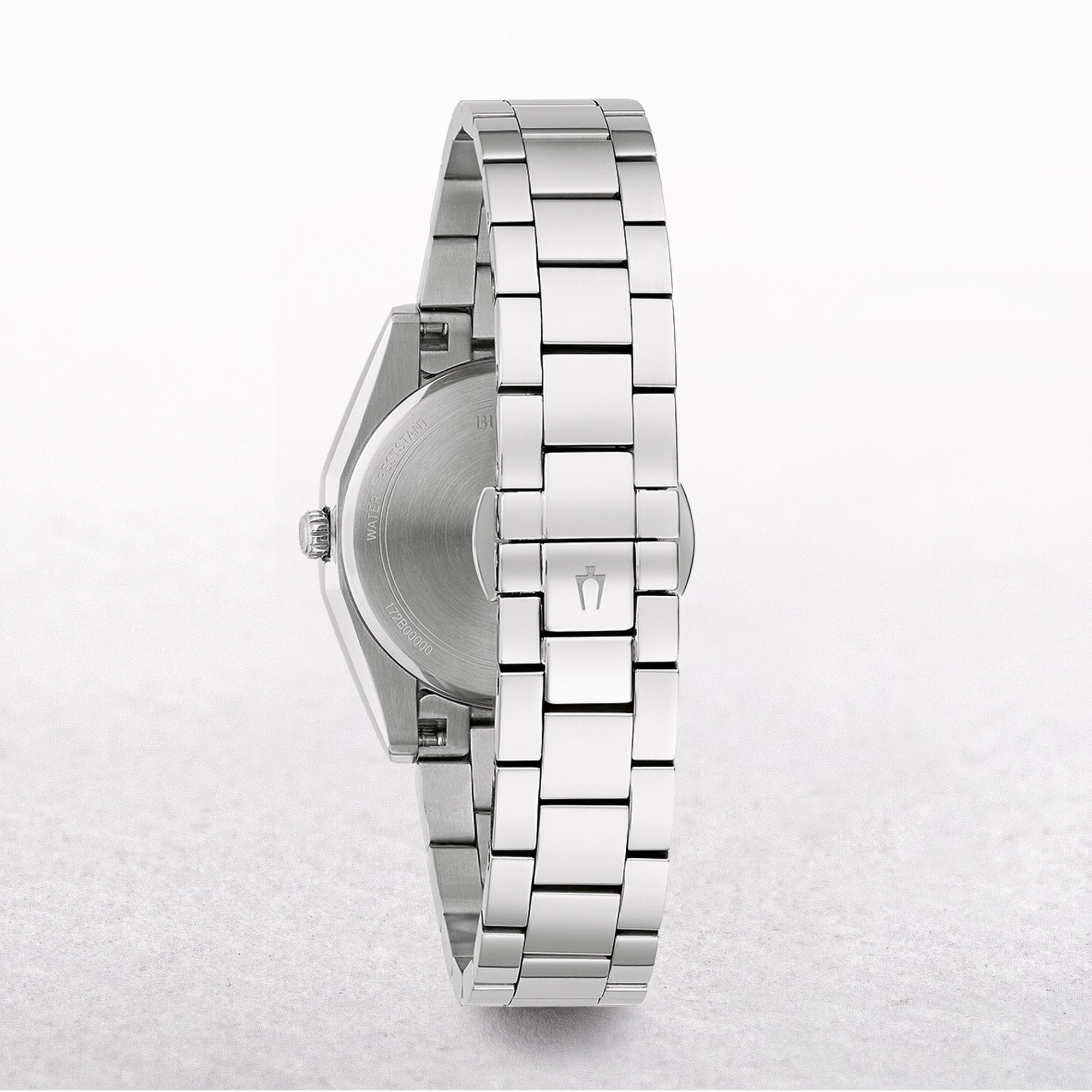 Bulova Ladies Surveyor Watch with MOP Dial and 11 Diamonds