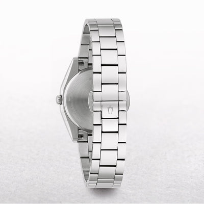Bulova Ladies Surveyor Watch with MOP Dial and 11 Diamonds