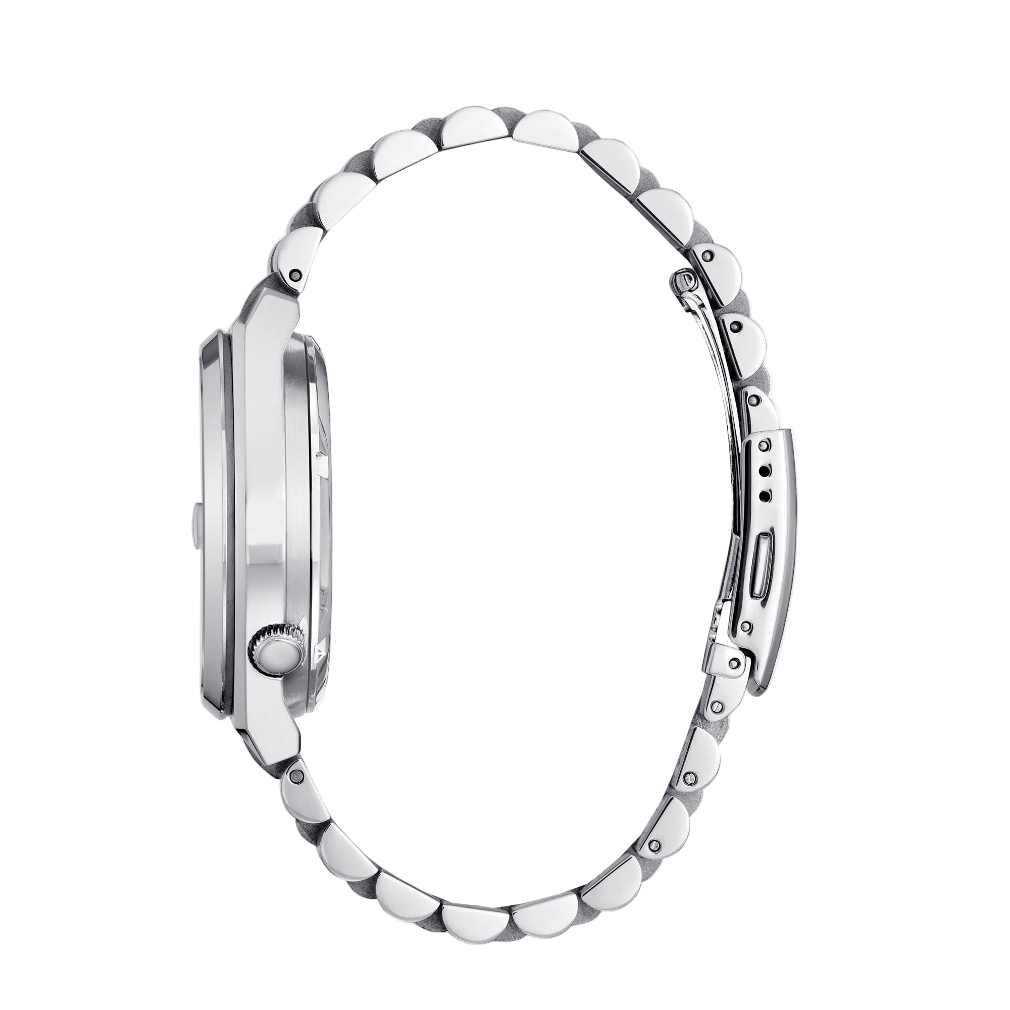 Citizen Gents Tsuoyosa Automatic Watch With Black Dial On A Stainless Steel Bracelet
