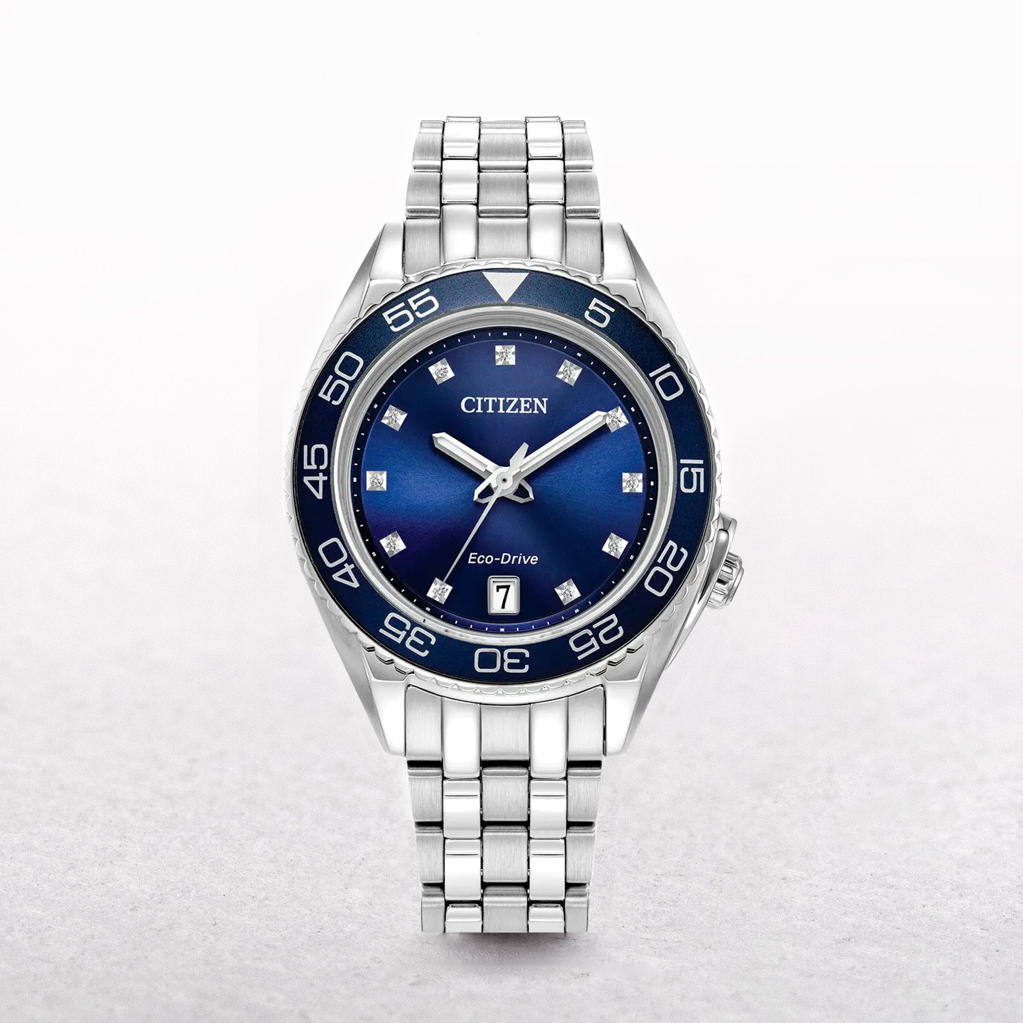 Citizen Ladies Carson Diamond Set Eco Drive Watch