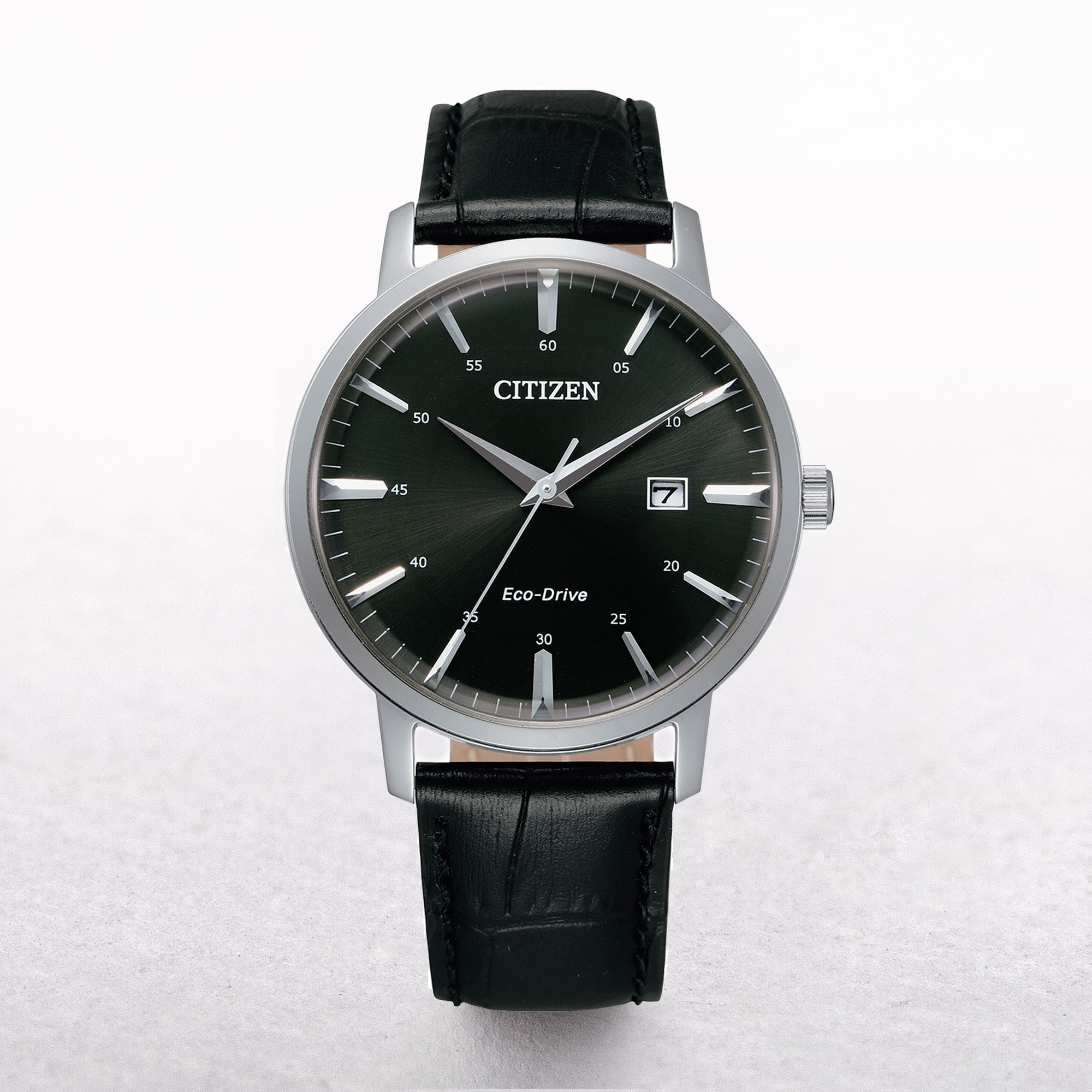 Classic Gents Eco-Drive Citizen Watch with 40mm Black Dial