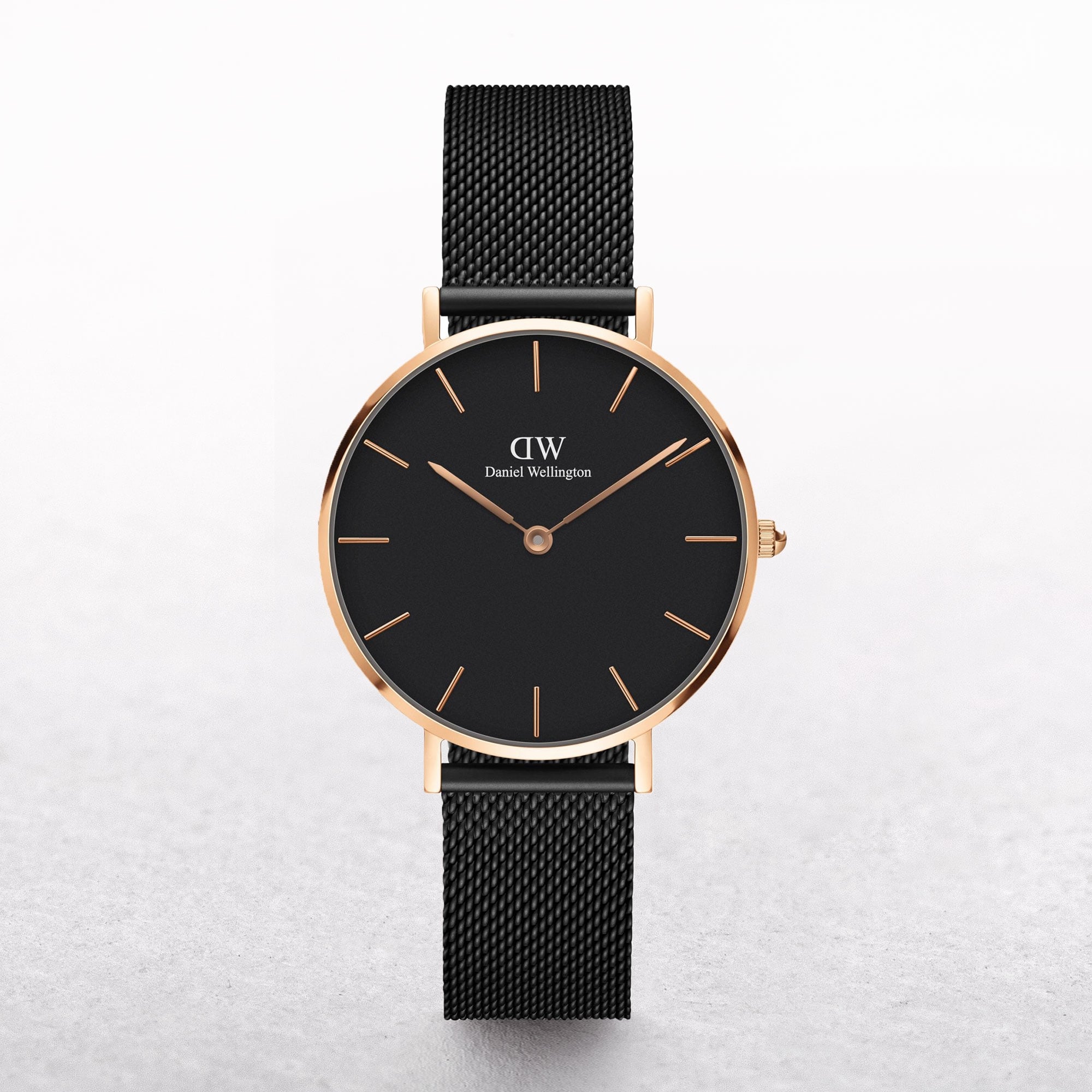 Daniel Wellington Classic Petite Ashfield Black Dial Watch