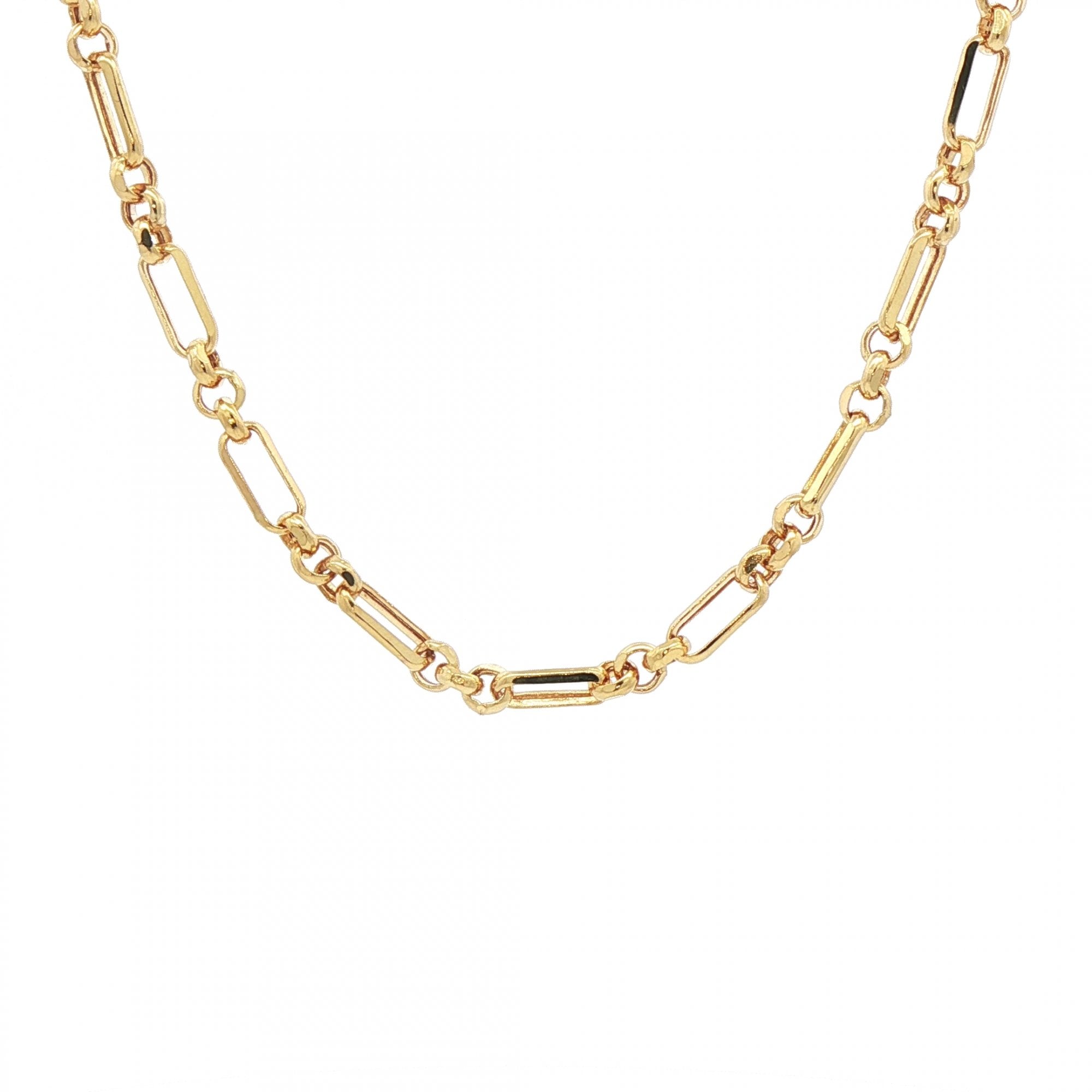 DC Figure Belcher 18 Inch Chain in 9ct Gold