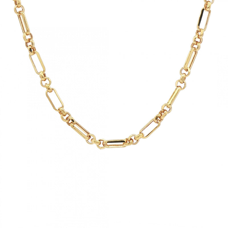 DC Figure Belcher 18 Inch Chain in 9ct Gold