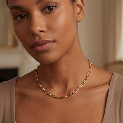 DC Figure Belcher 18 Inch Chain in 9ct Gold