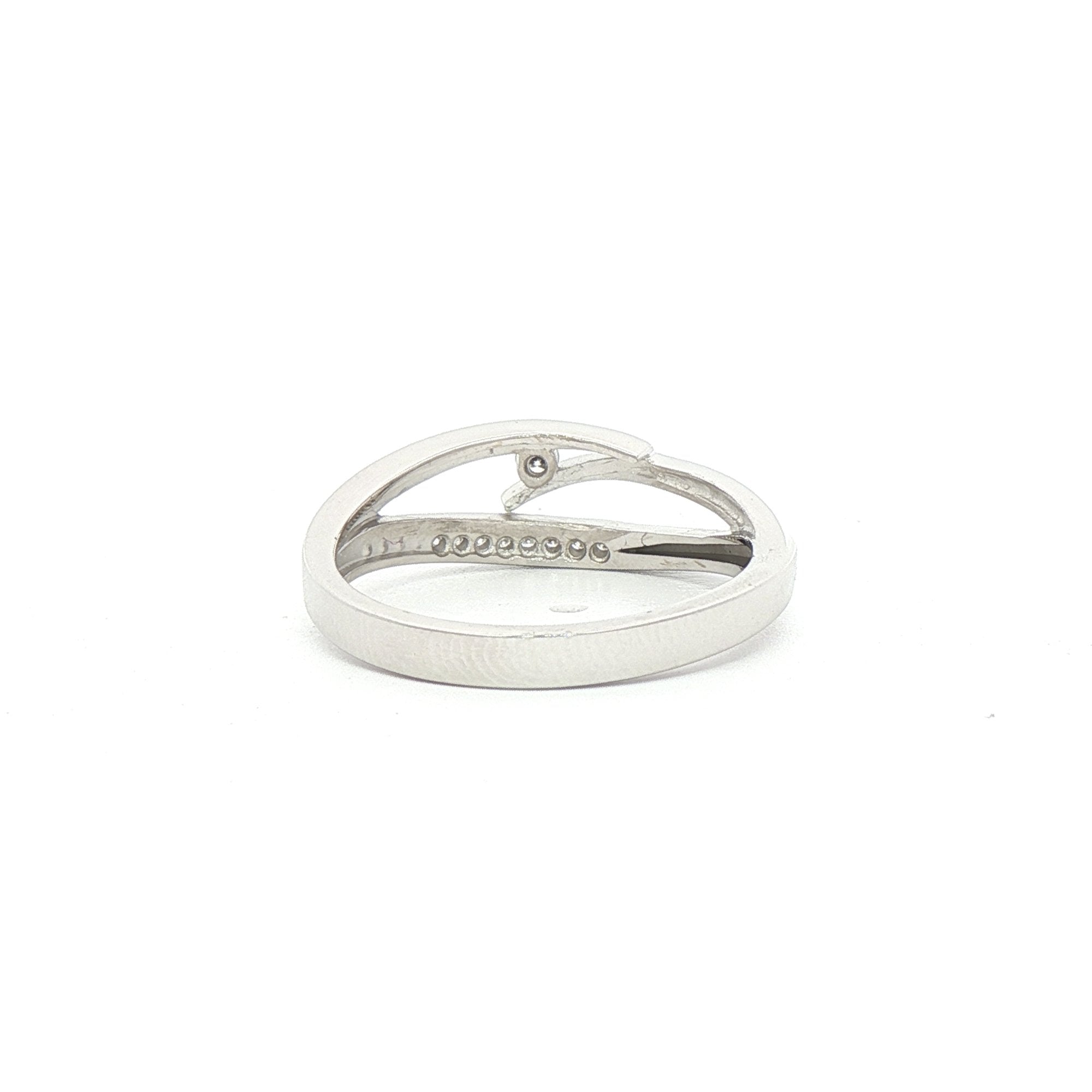 Natural Diamond 0.5ct Dress Ring in White Gold