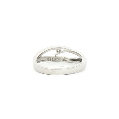 Natural Diamond 0.5ct Dress Ring in White Gold
