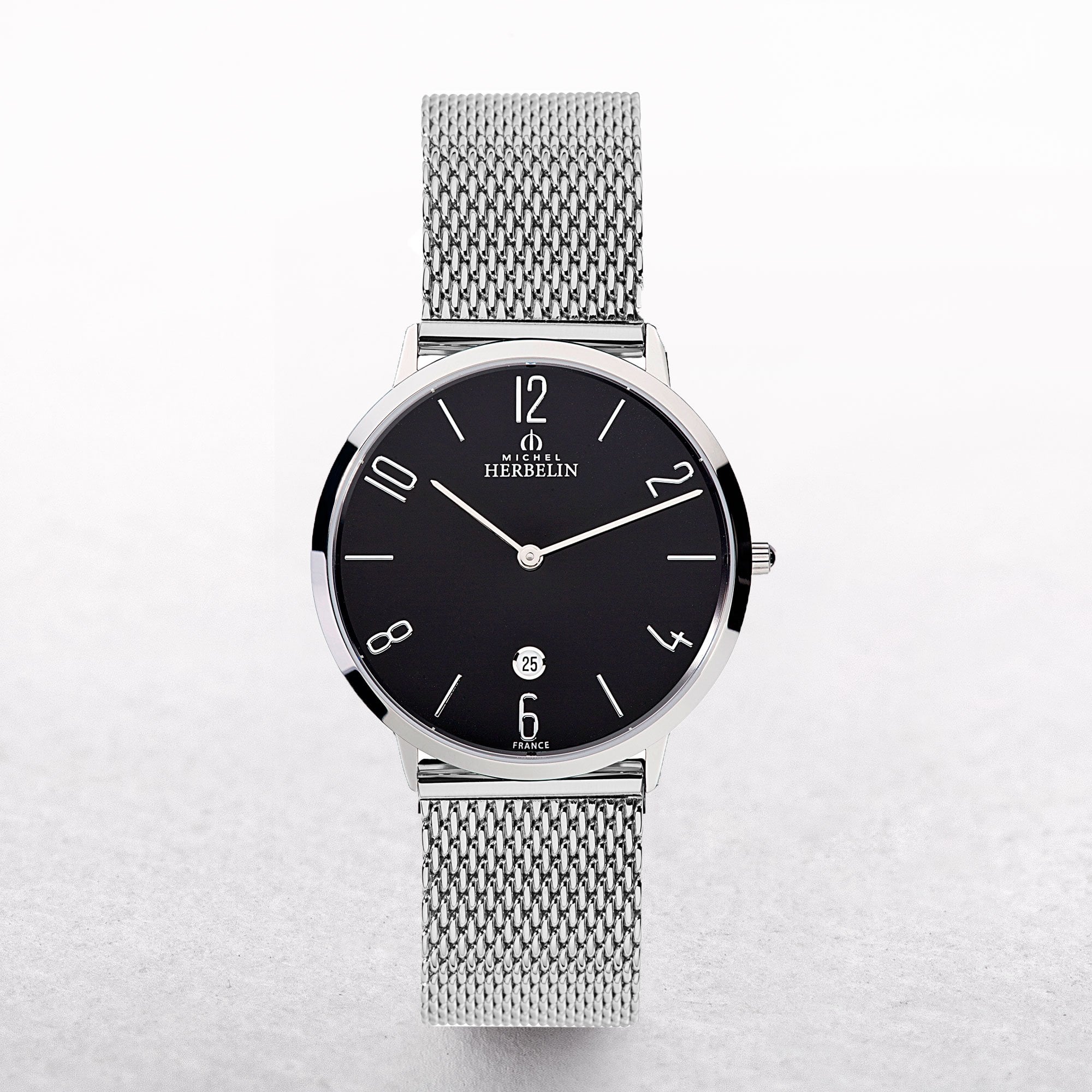 Gents Herbelin City Grand Black Dial Watch