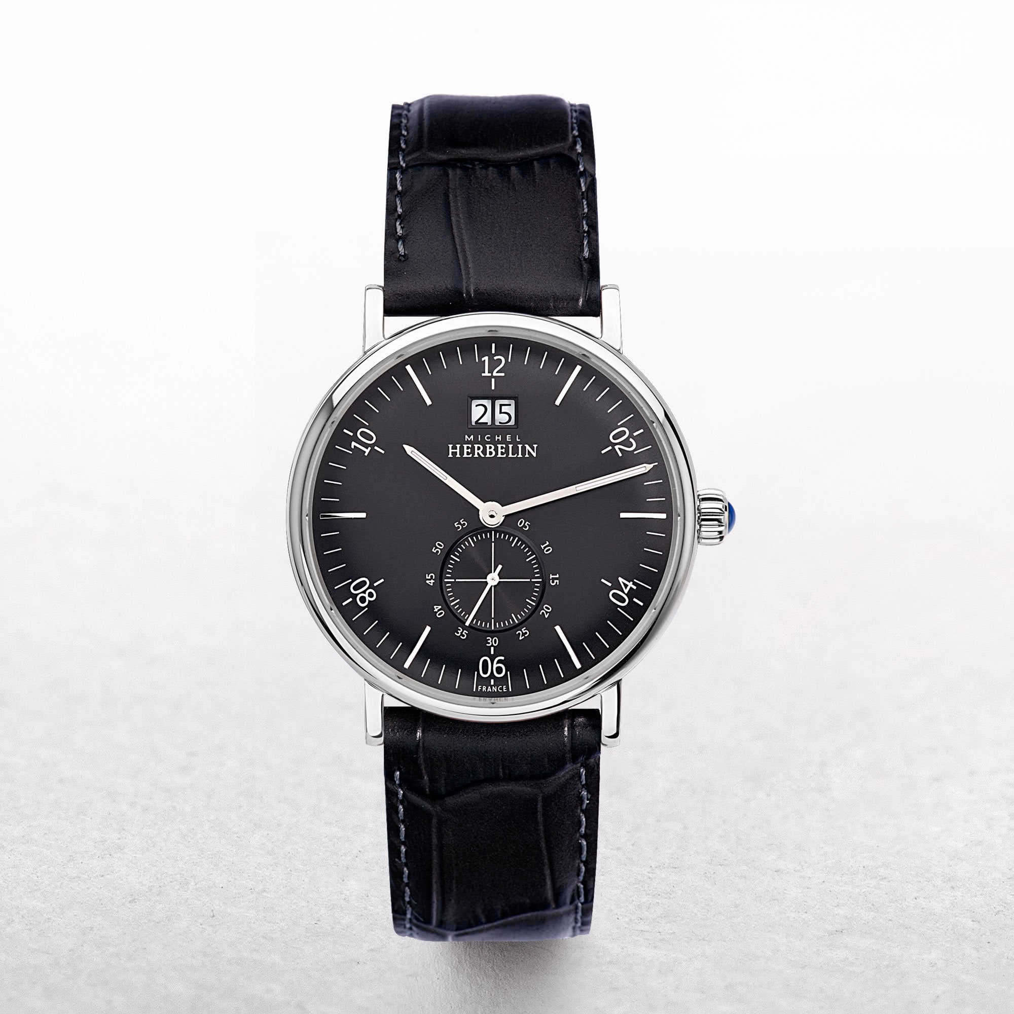 Gents Michel Herbelin Inspiration Watch with Black Seconds Sub Dial