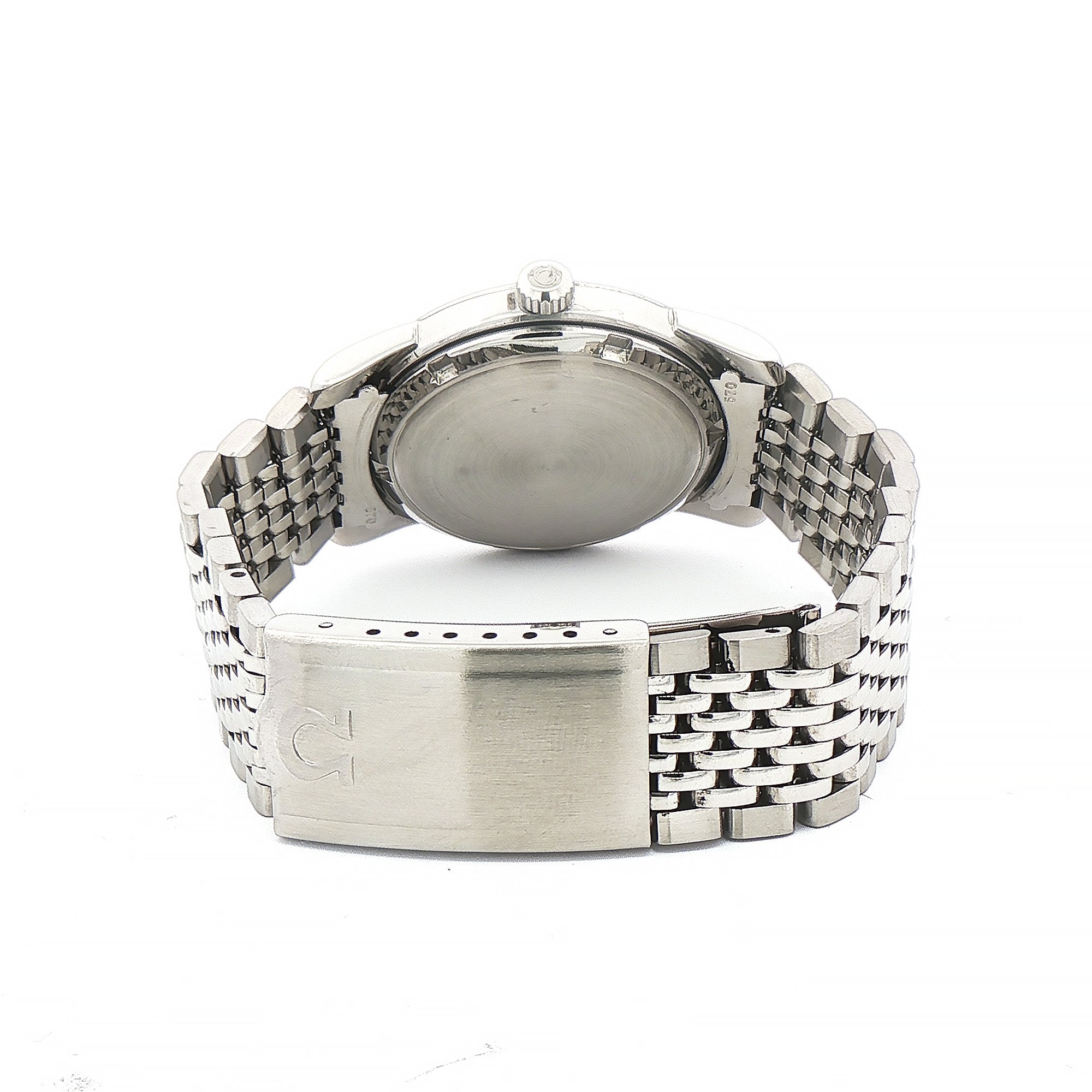 Gents Omega Seamaster Automatic with Whte Dial on Stainless Steel Bracelet