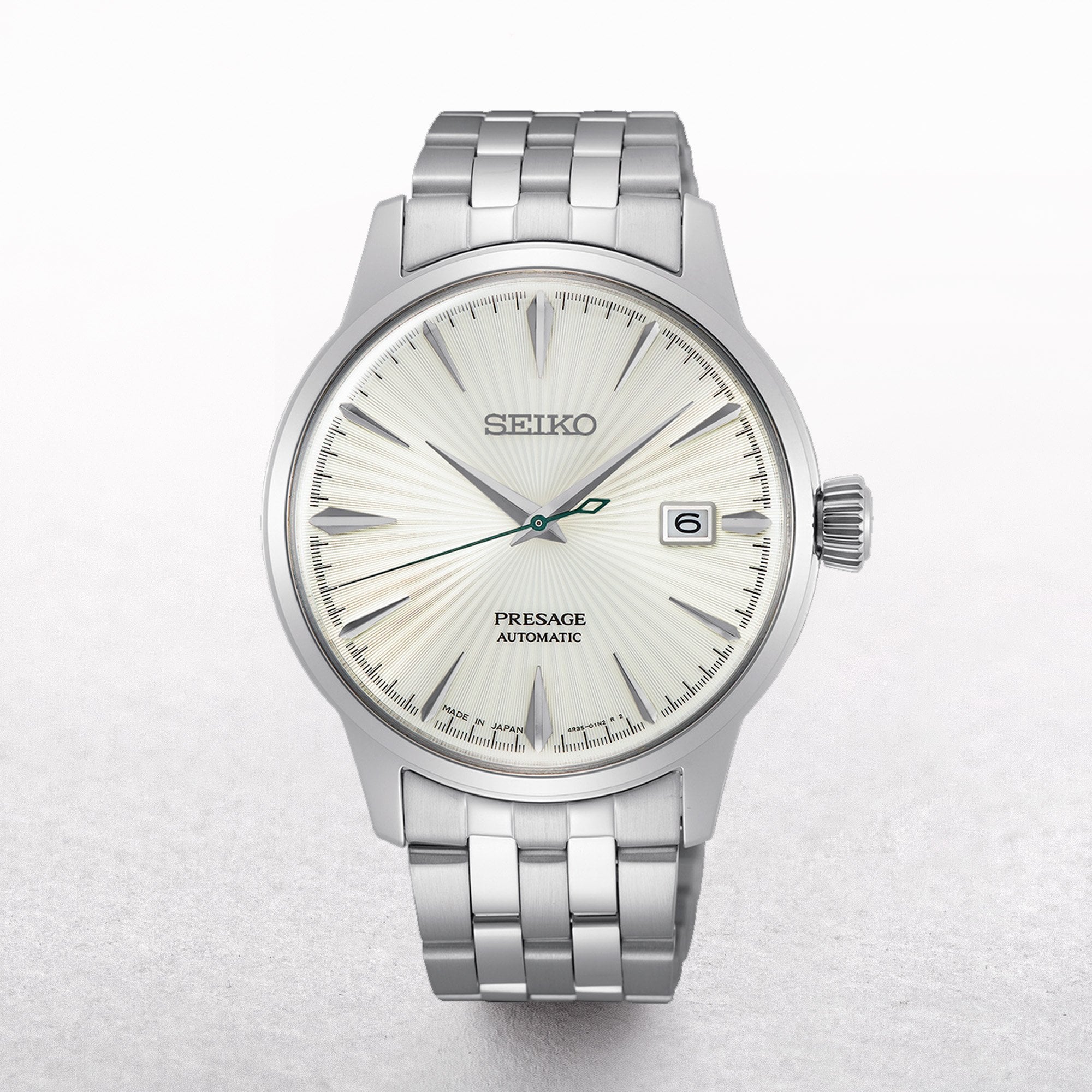 Gents Seiko Presage Automatic Watch with Ivory Dial