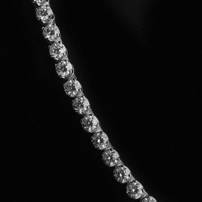 Heinz Mayer 10.00ct F vs Natural Diamond Necklet set in 18ct White Gold