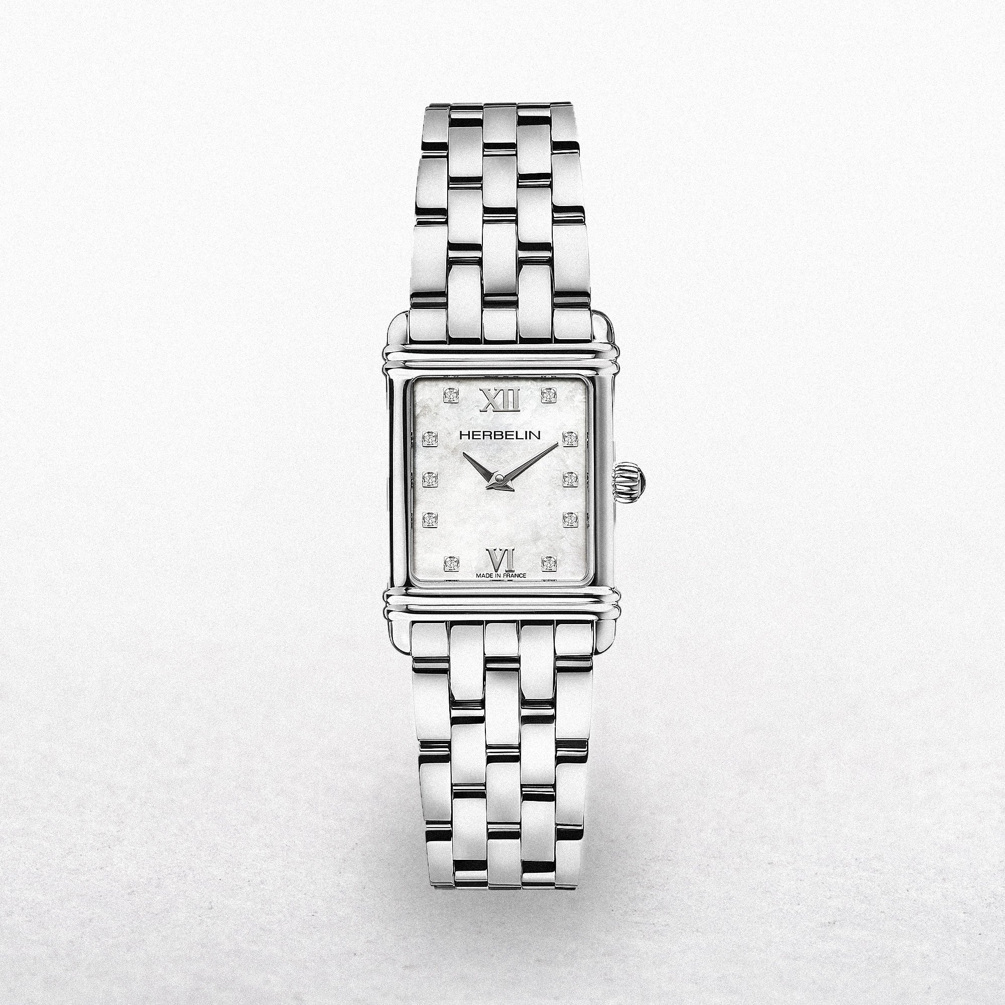 Herbelin Ladies Stainless Steel Art Deco Watch