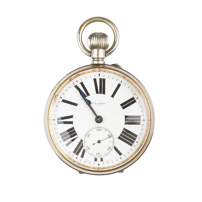 John Pound & Co London Pocket Watch