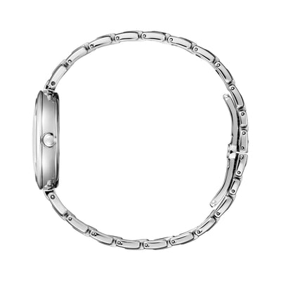 Ladies Citizen Eco-Drive L Collection Mother Of Pearl Dial on Stainless Steel Bracelet