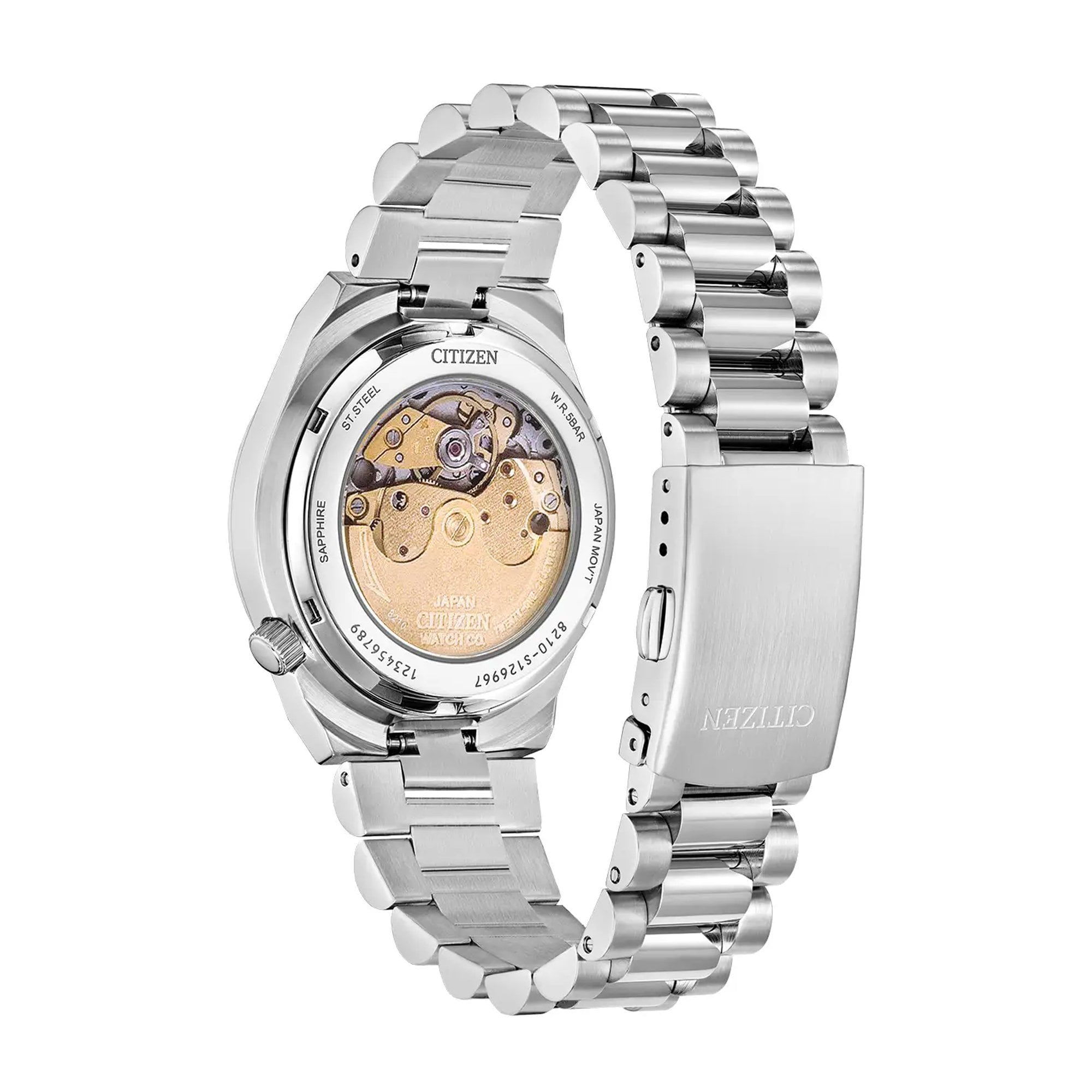 Ladies Citizen Tsuyosa Pink Dial Stainless Steel Bracelet