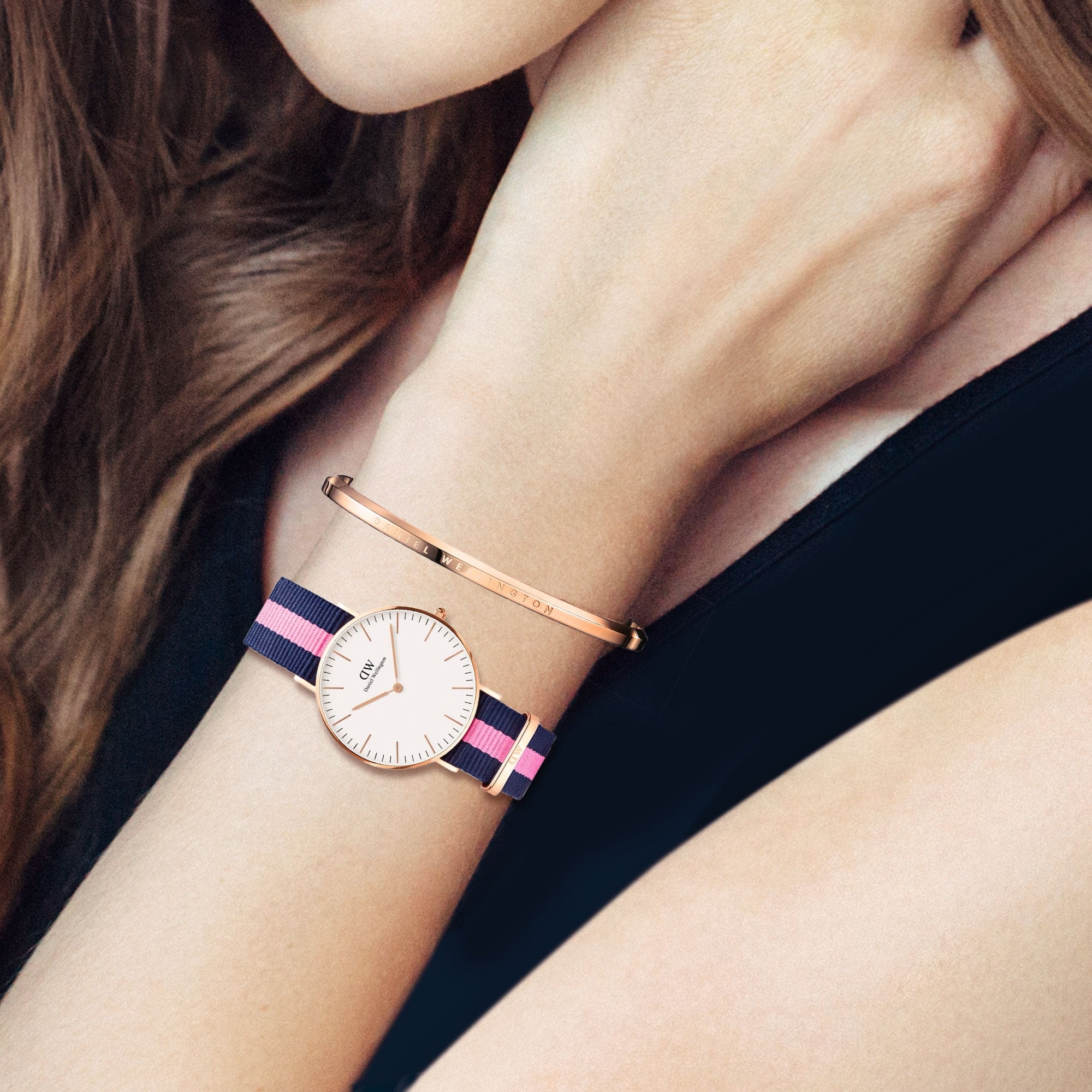 Ladies Daniel Wellington Winchester White Dial Watch
