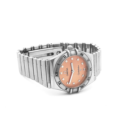 Ladies OMEGA Constellation 'My Choice' Pink Champagne Dial 2004