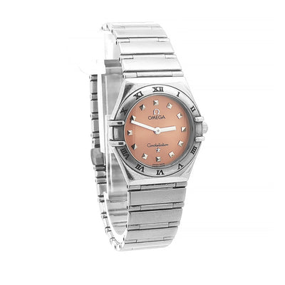 Ladies OMEGA Constellation 'My Choice' Pink Champagne Dial 2004