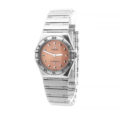 Ladies OMEGA Constellation 'My Choice' Pink Champagne Dial 2004