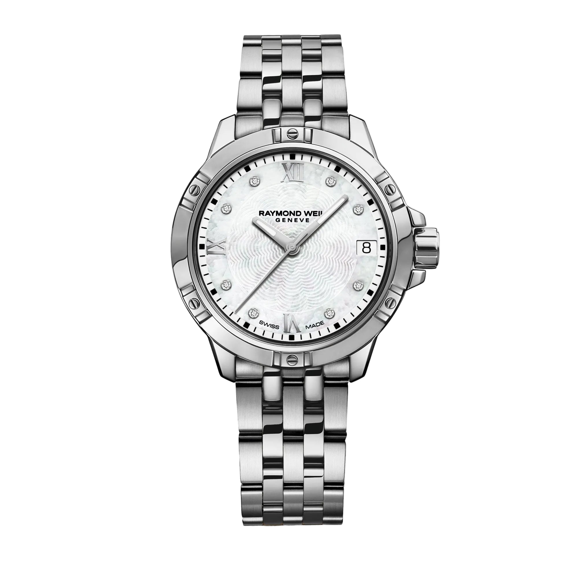 Ladies Raymond Weil Tango Stainless Steel Diamond Hour Markers