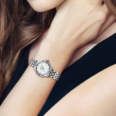 Ladies Raymond Weil Tango Stainless Steel Diamond Hour Markers