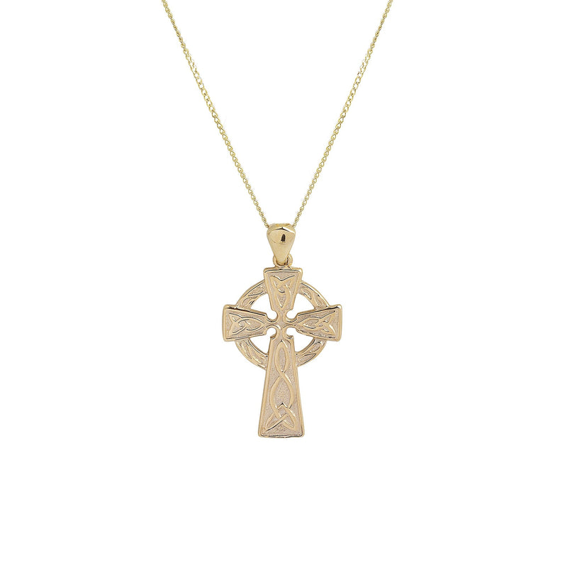 Large Celtic Cross in 10ct Yellow Gold