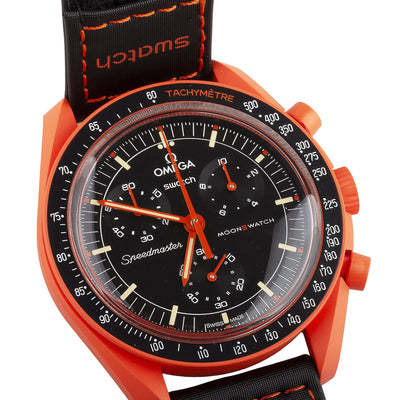 Omega X Swatch Mission On Earth Lava