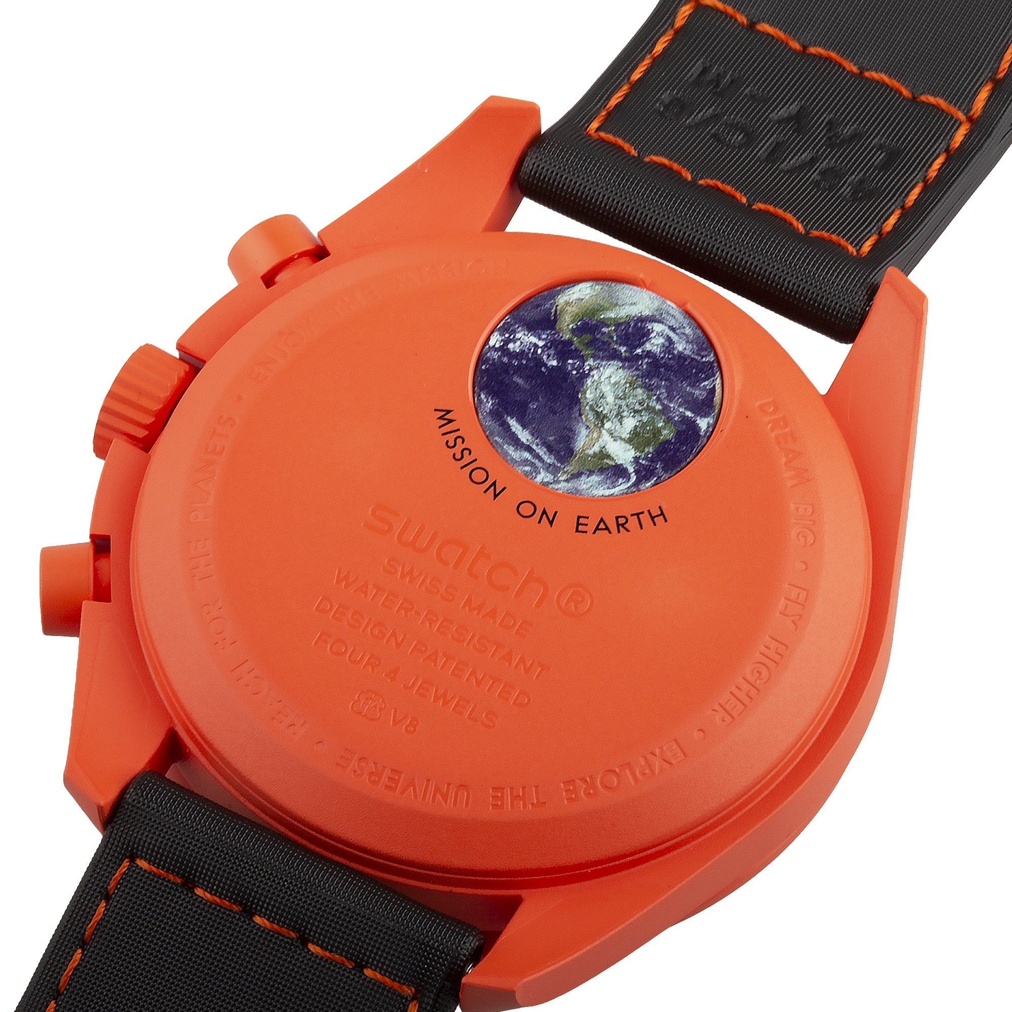 Omega X Swatch Mission On Earth Lava