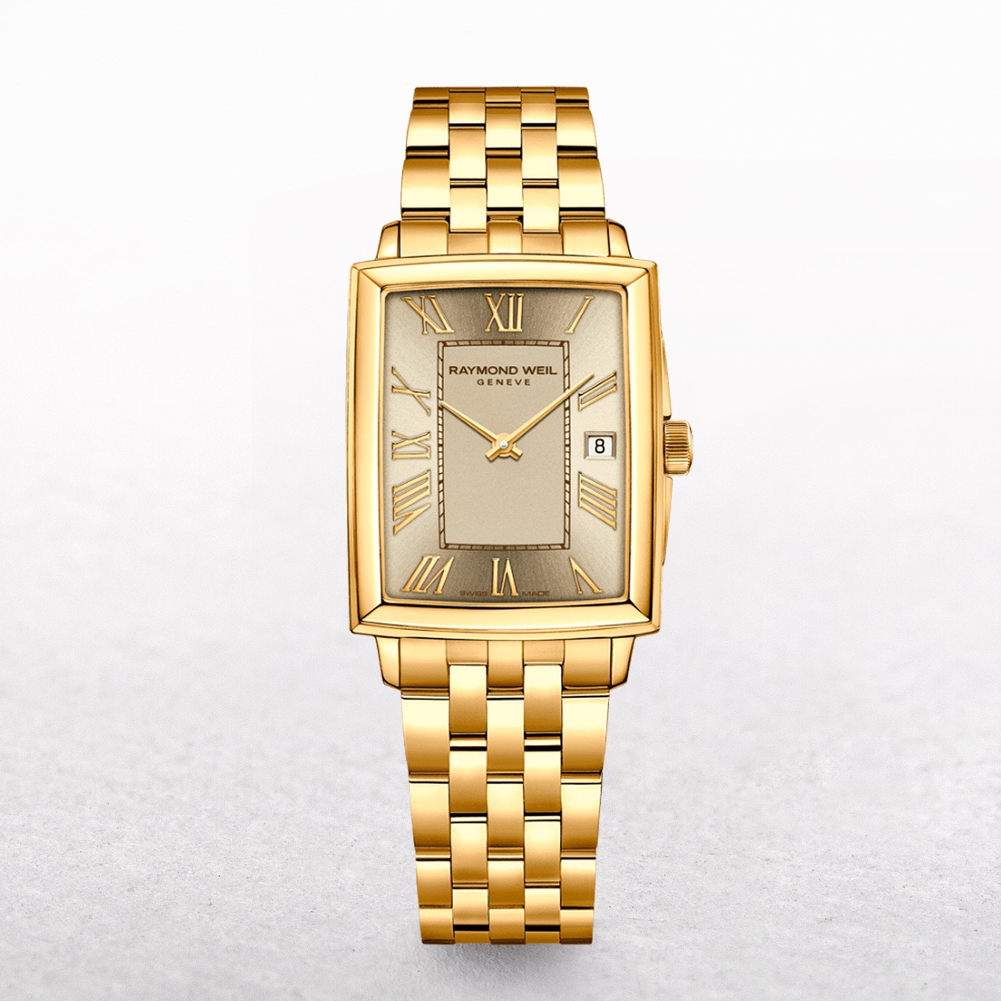 Raymond Weil Ladies Tocatta Gold Plate Watch With Champagne Dial