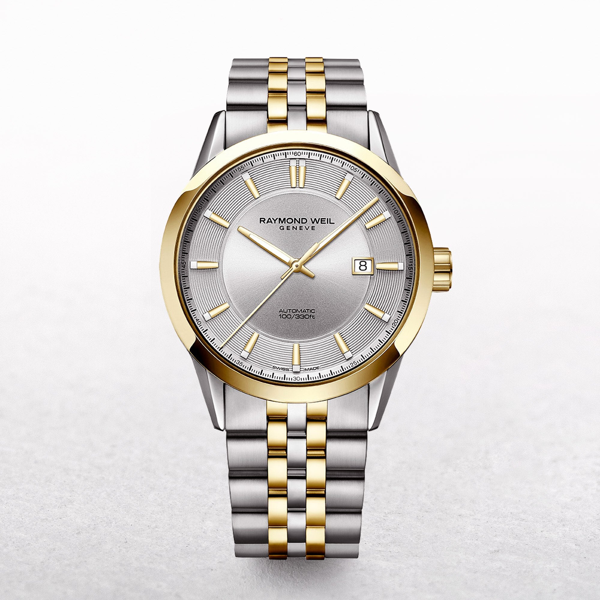 Raymond Weil Mens Freelancer Automatic Watch with Silver Dial