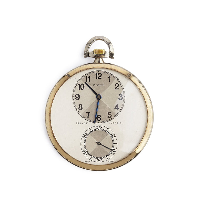 Rolex Prince Imperial 9ct Gold Pocket Watch