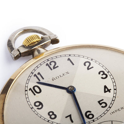 Rolex Prince Imperial 9ct Gold Pocket Watch