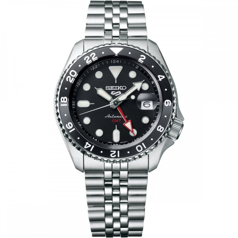 Seiko 5 Sports 'Black Grape' GMT 42.5mm Black Dial SKX Re-interpretation
