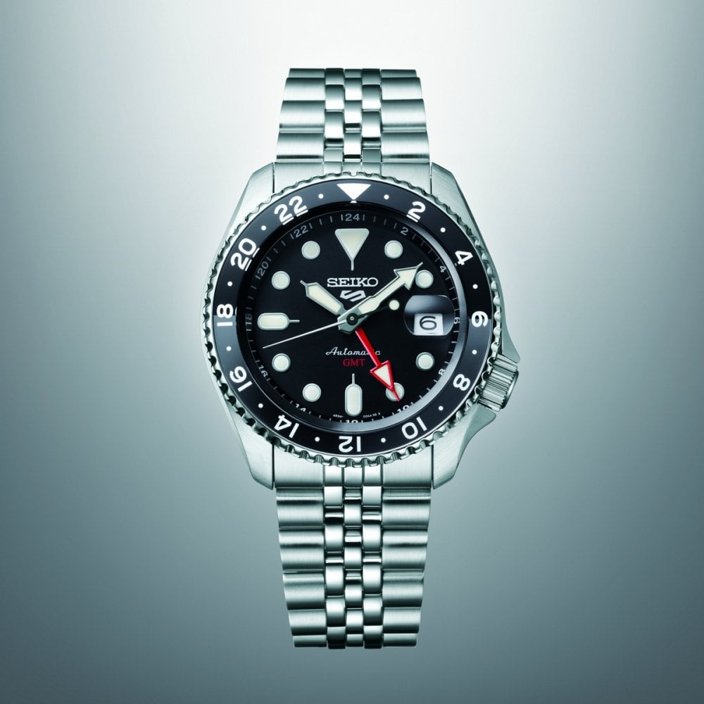 Seiko 5 Sports 'Black Grape' GMT 42.5mm Black Dial SKX Re-interpretation