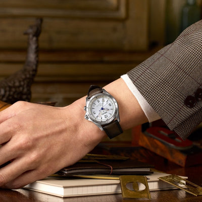 Seiko Gents Limited Edition Silver Dial Alpinist on Stainless Steel Bracelet