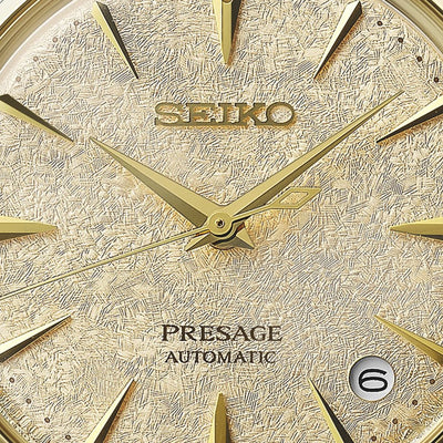 Seiko Gents Presage 'Frozen Daiquiri' Diamond Cocktail Time Two Tone Bracelet Watch