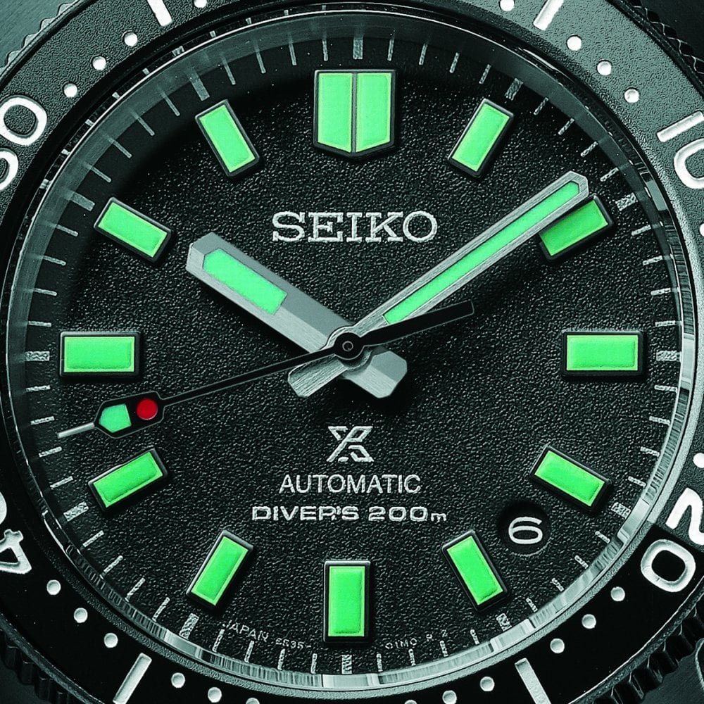 Seiko Gents Prospex Black Series ''Night' Limited Edition Turtle 41mm with Black Silicone Strap