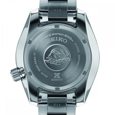 Seiko Gents Prospex Sea Aqua Sumo GMT Blue Dial Solar Diver's 45mm Watch
