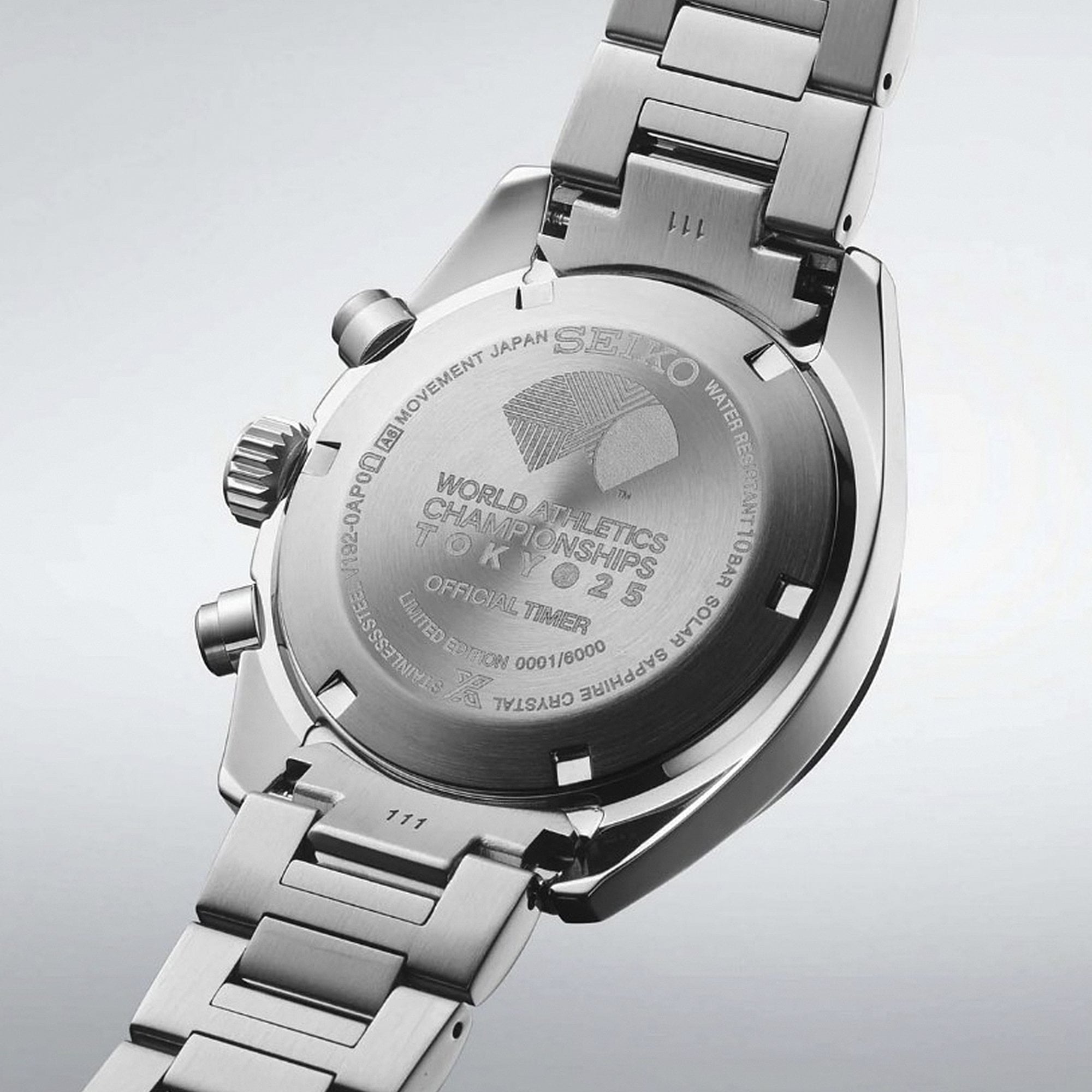 Seiko Prospex Speedtimer 2025 Tokyo World Athletics Championships Limited Edition in Edo Purple