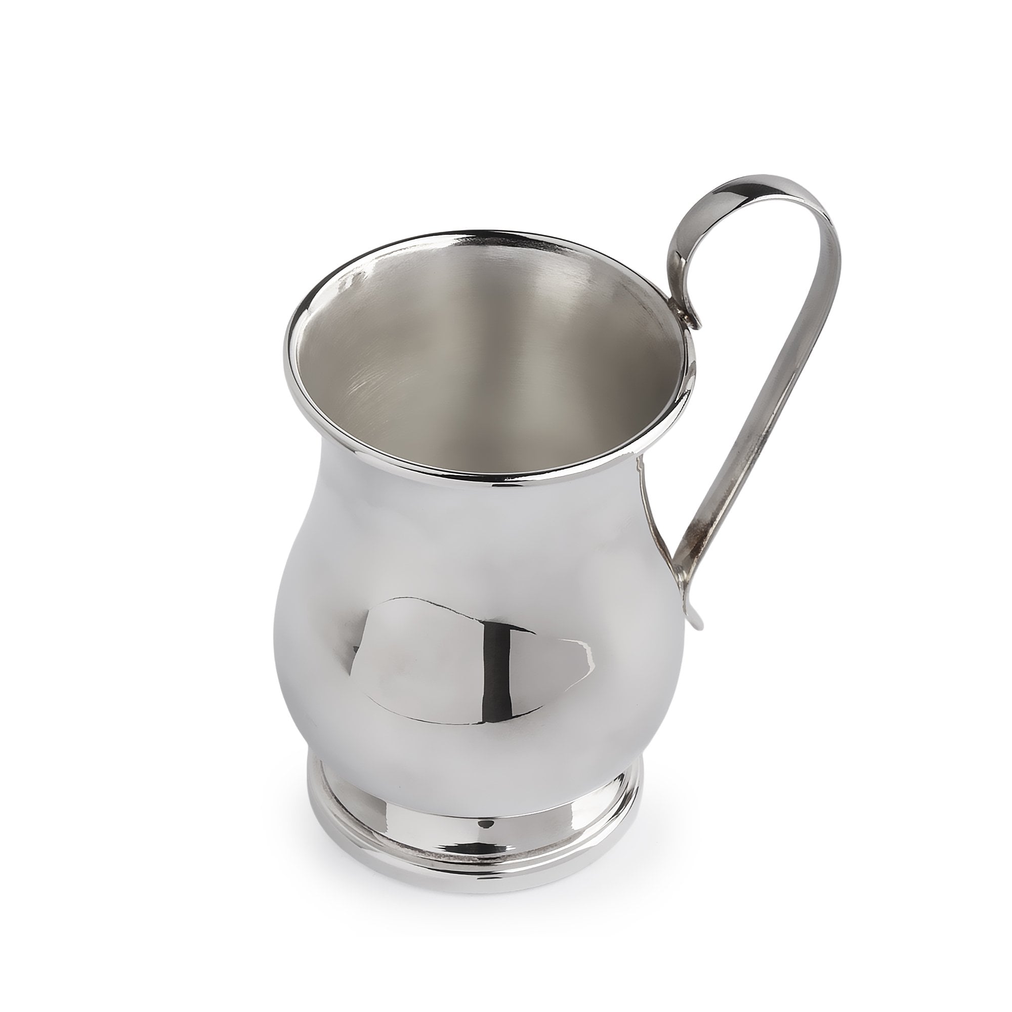 Silver Plated Thistle Christening Cup