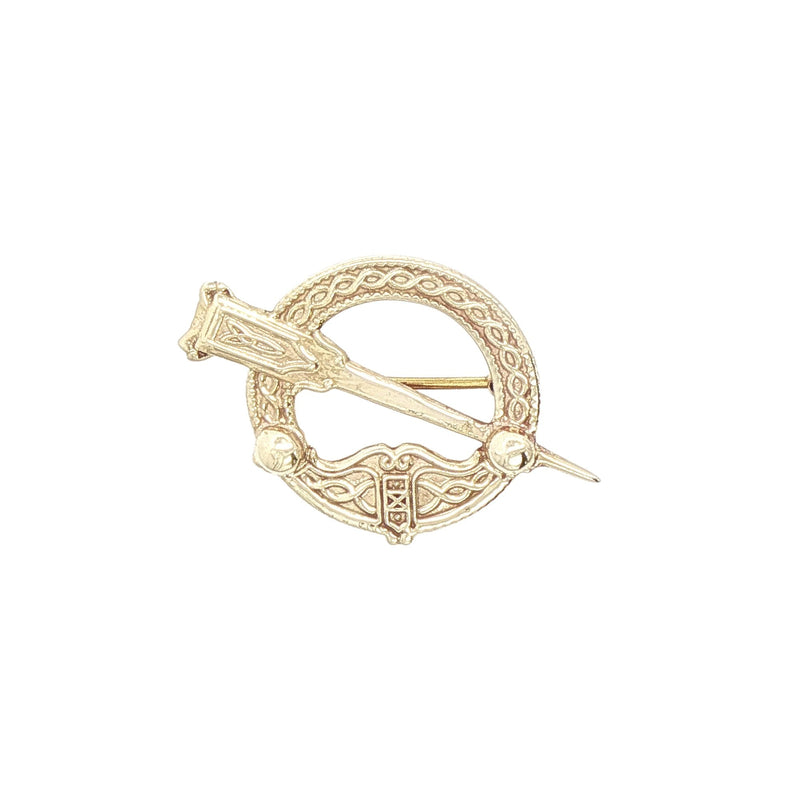 Small Tara Brooch Weighing 3.2g in 10ct Yellow Gold