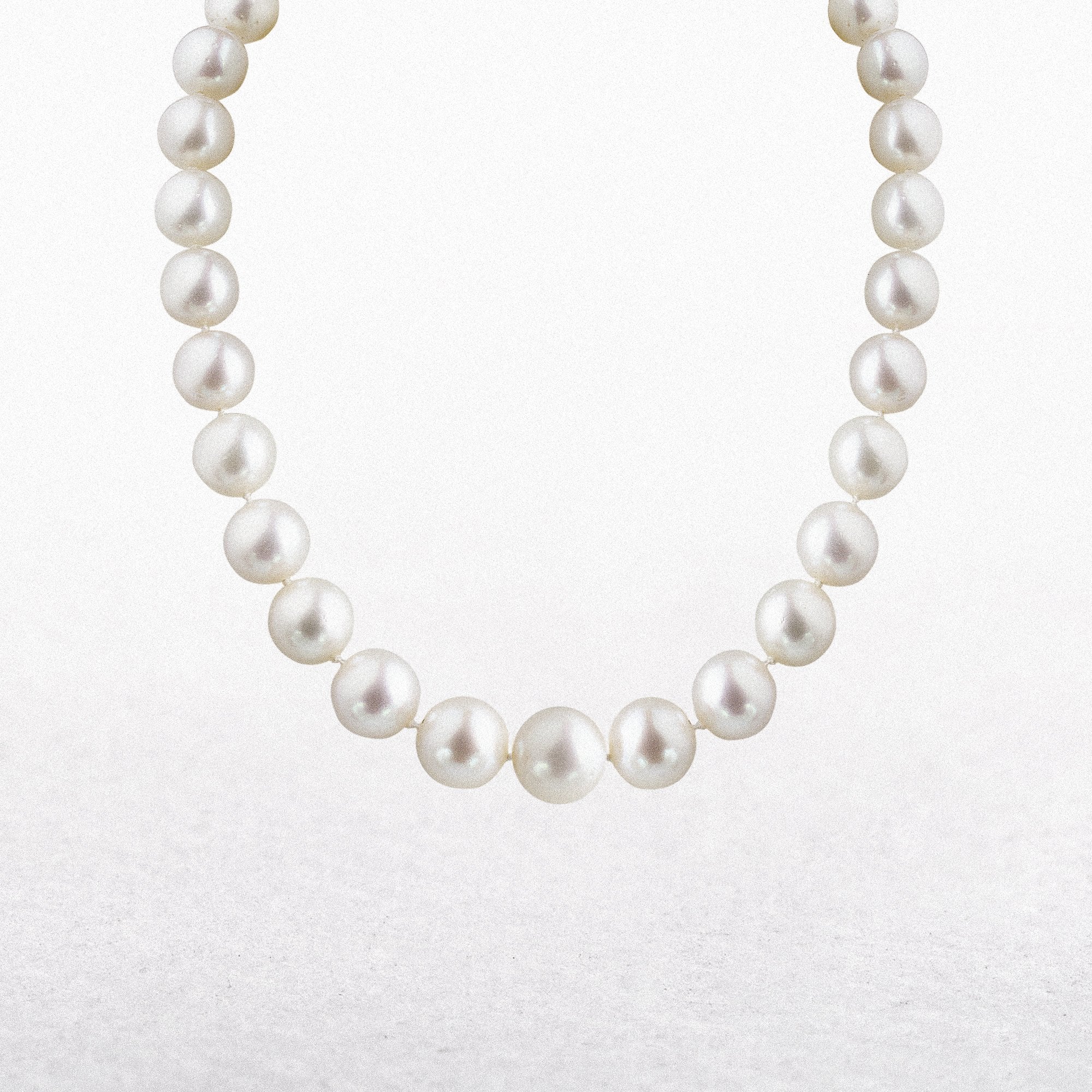 South Sea Pearls With Diamond Set Clasp